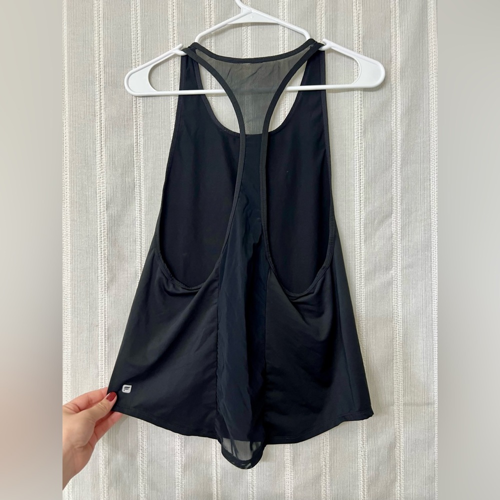 Black Fabletics Racerback Tank Top